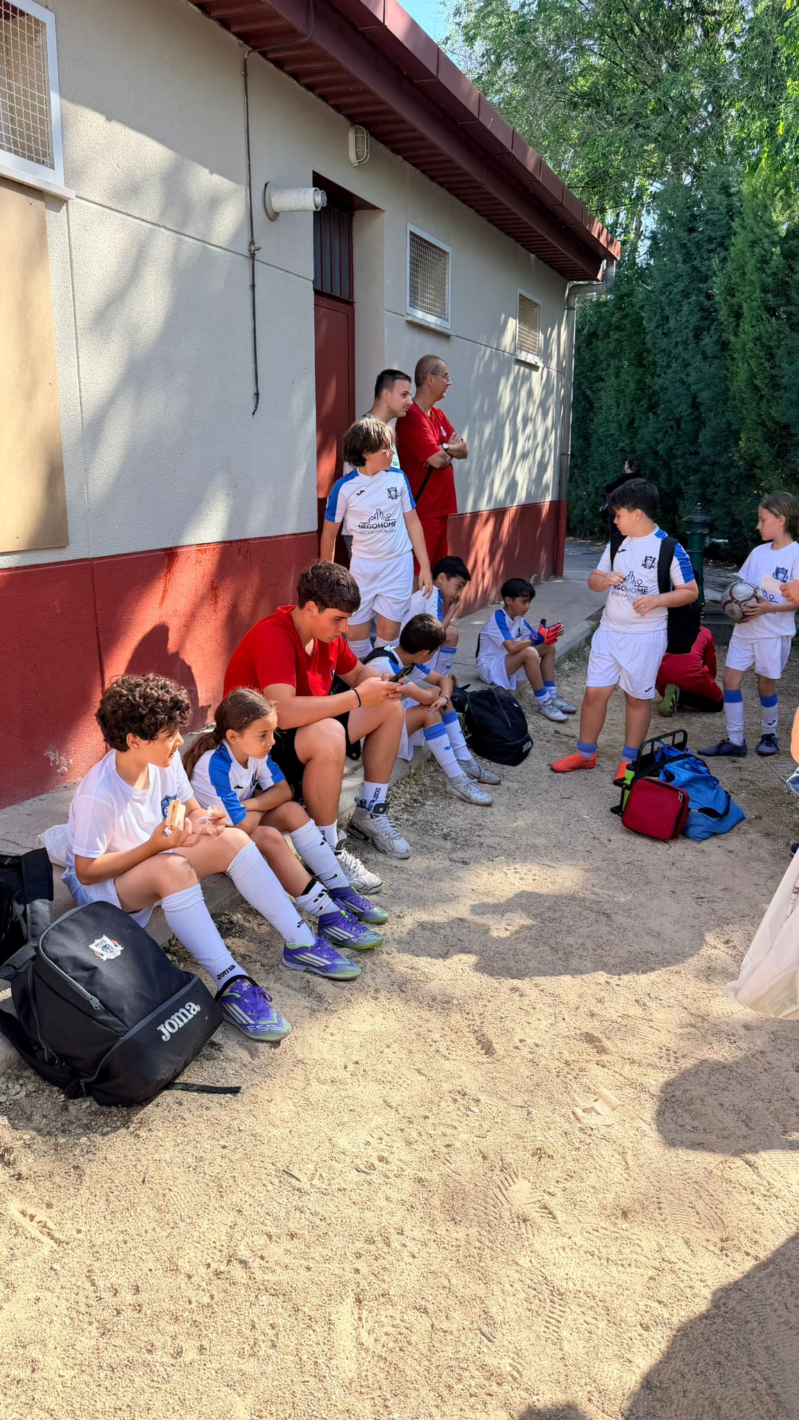 Primer torneo de nuestro Benjamín.